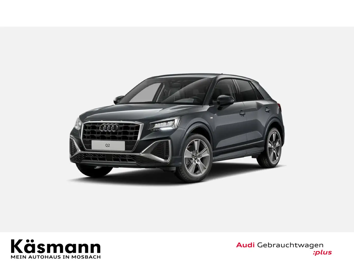 Audi Q2 S line 35TDI LED AHK NAV ACC SHZ PDC Grau - 2