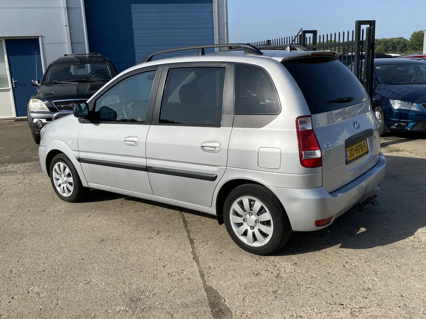 Hyundai Matrix 1.6i Dynamic, NIEUWE MODEL 2009, AIRCO, 4X ELEK-RA Gris - 2