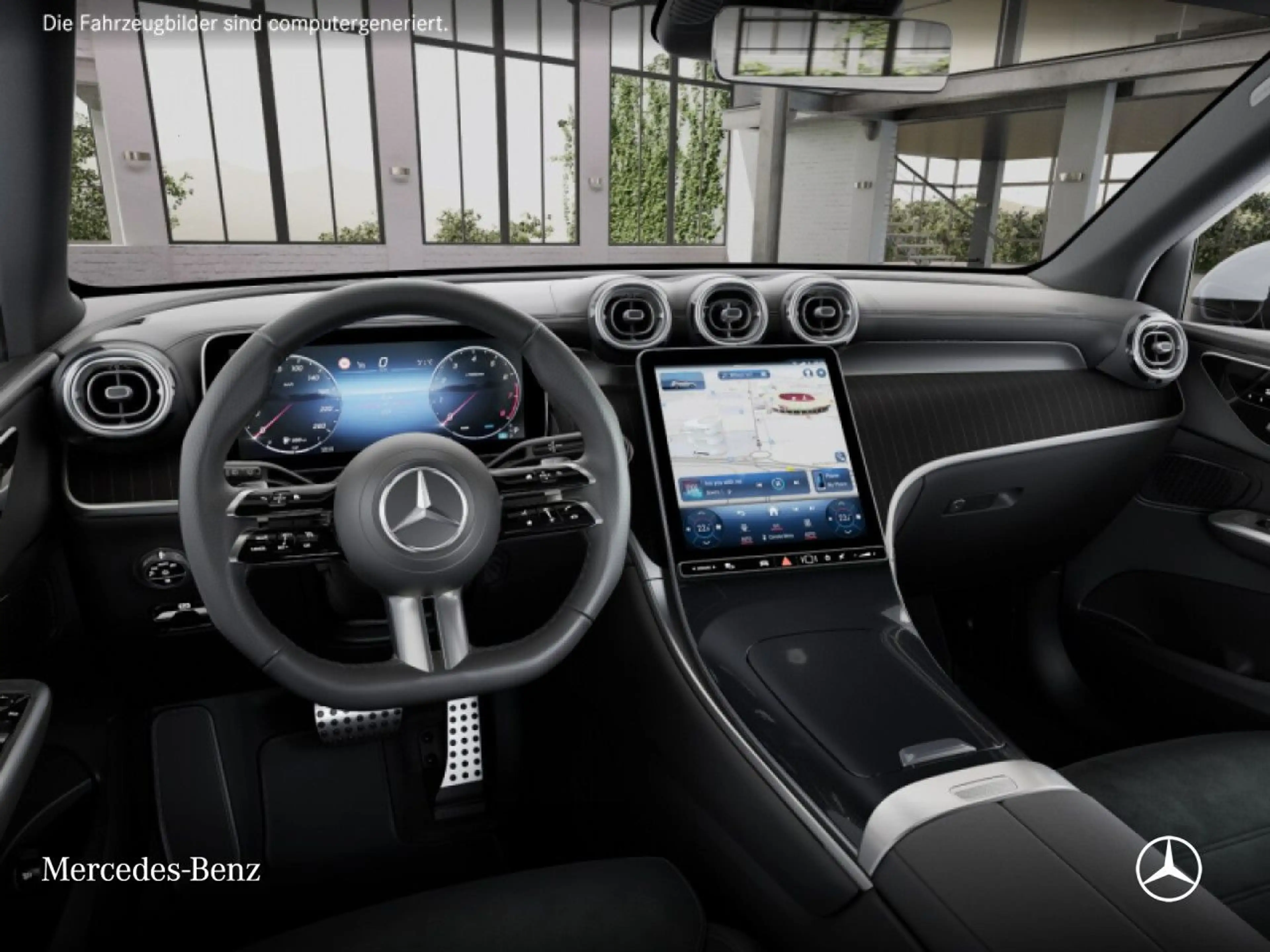 Mercedes-Benz GLC 200 4M AMG+PANO+360+LED+TOTW+KEYLESS+9G — photo 9