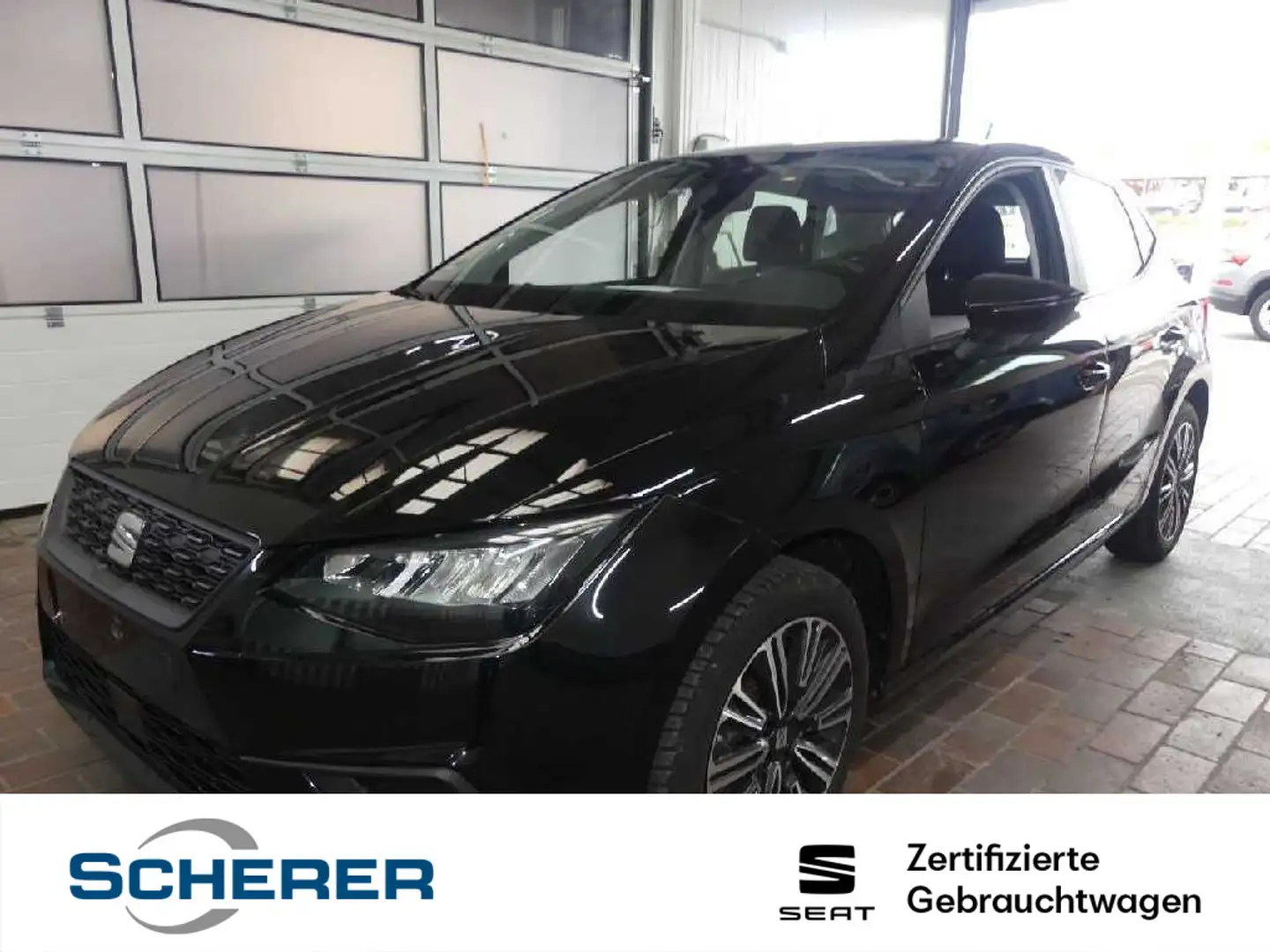 SEAT Ibiza 1.0 TSI Style Edition SHZ KLIMA FULL LINK Schwarz - 1