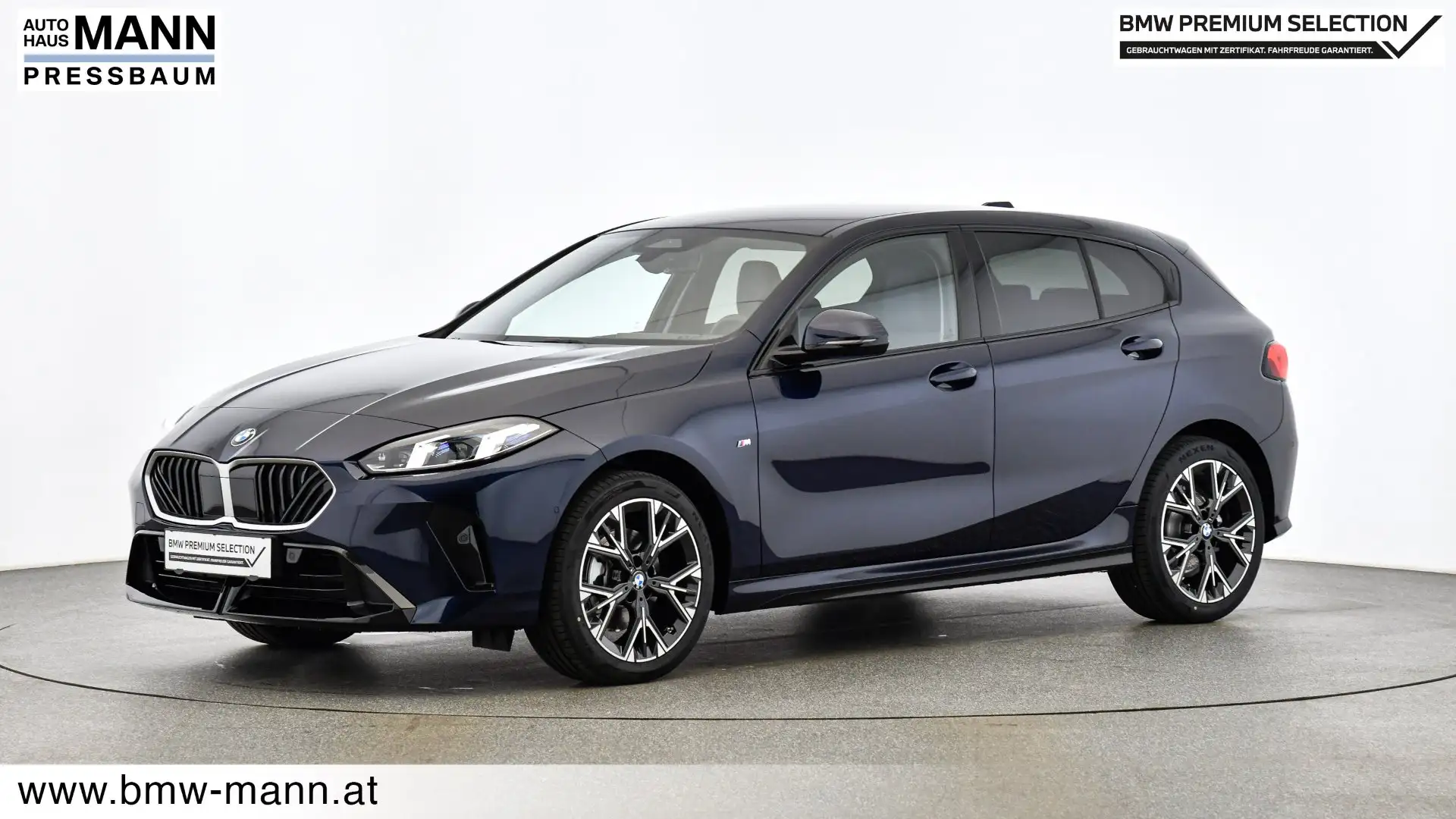 BMW 118 118d Bleu - 2