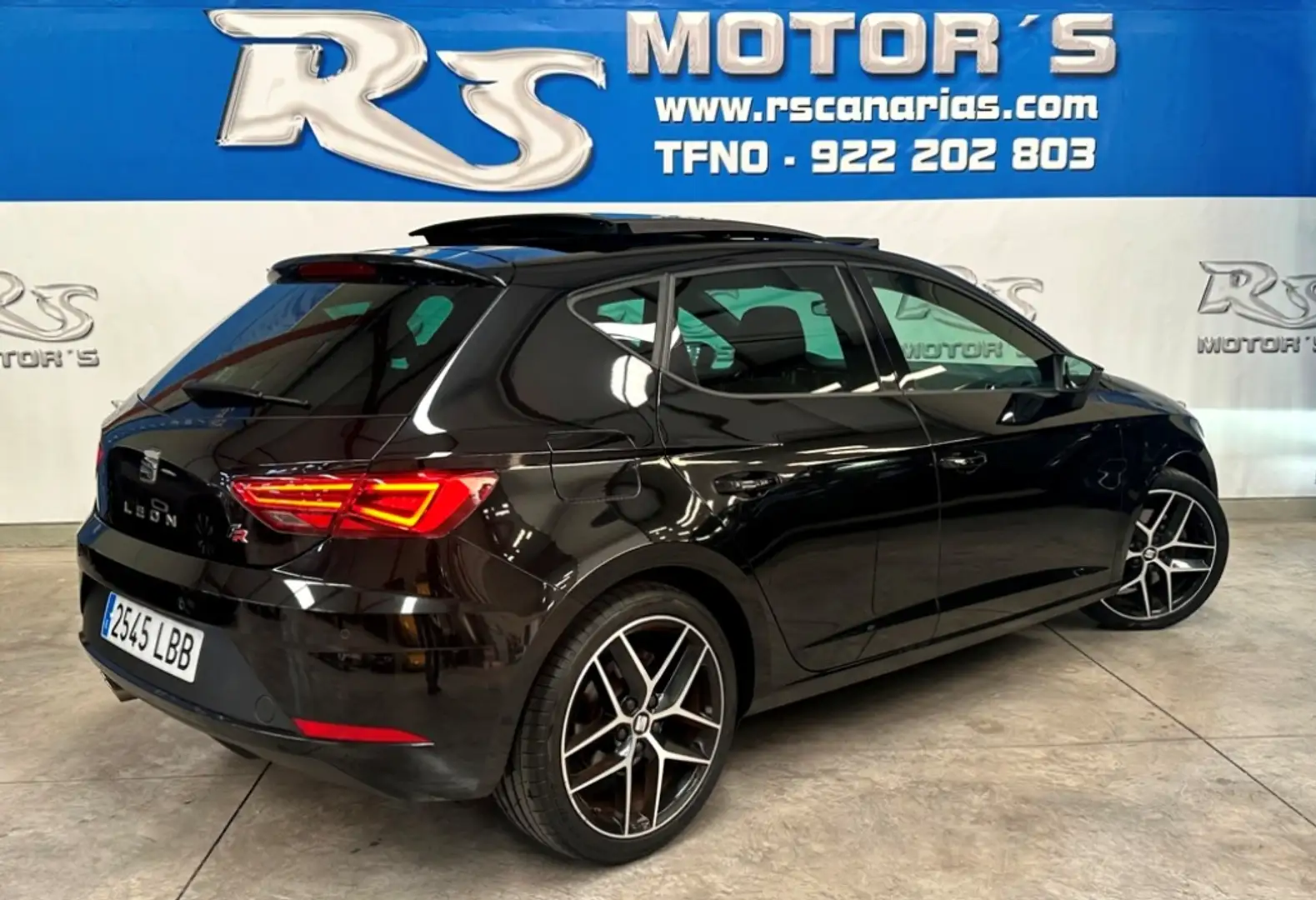 SEAT Leon 1.5 EcoTSI S&S FR Fast Edition Plus 150 Negro - 2