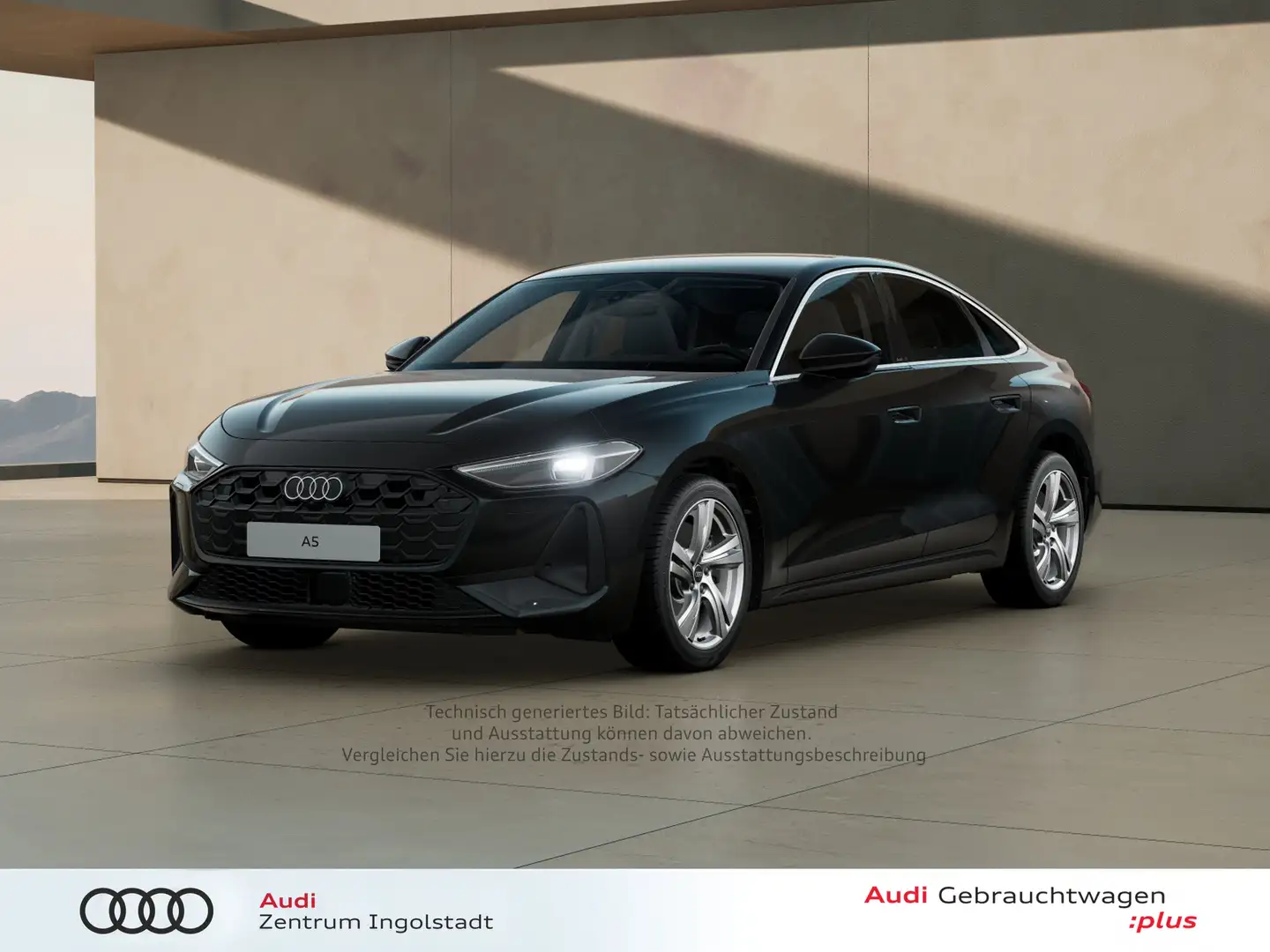 Audi A5 Limousine TDI NAVI LED 18" KAM. ACC Schwarz - 1