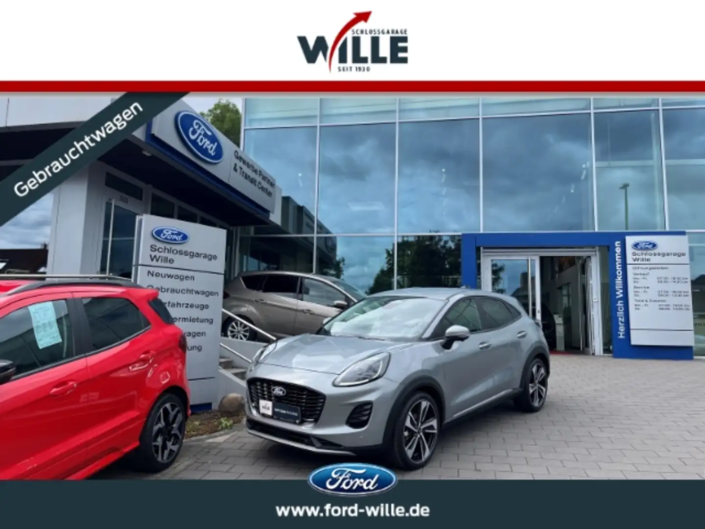 Ford Puma Titanium ACC Fahrerassistenz-Paket Argent - 1
