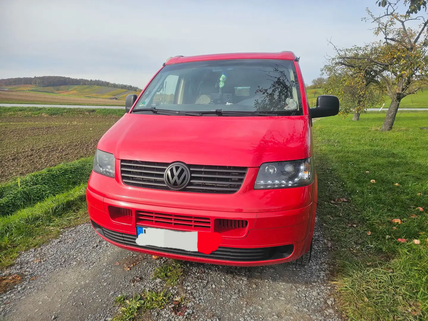 Volkswagen T5 California Czerwony - 1
