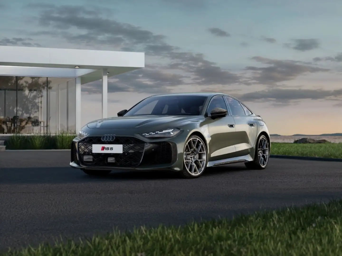 Audi RS5 Limousine Neues Modell !! TECHPRO MATRIX 21 HEADUP Verde - 1