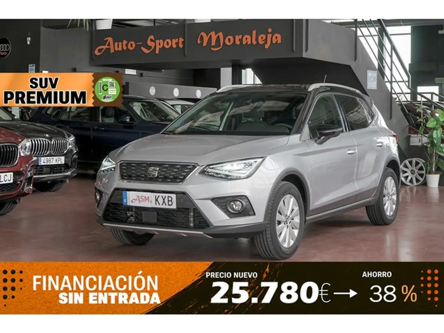 SEAT Arona 1.0 TGI S&S Xcellence 90 Argent - 1