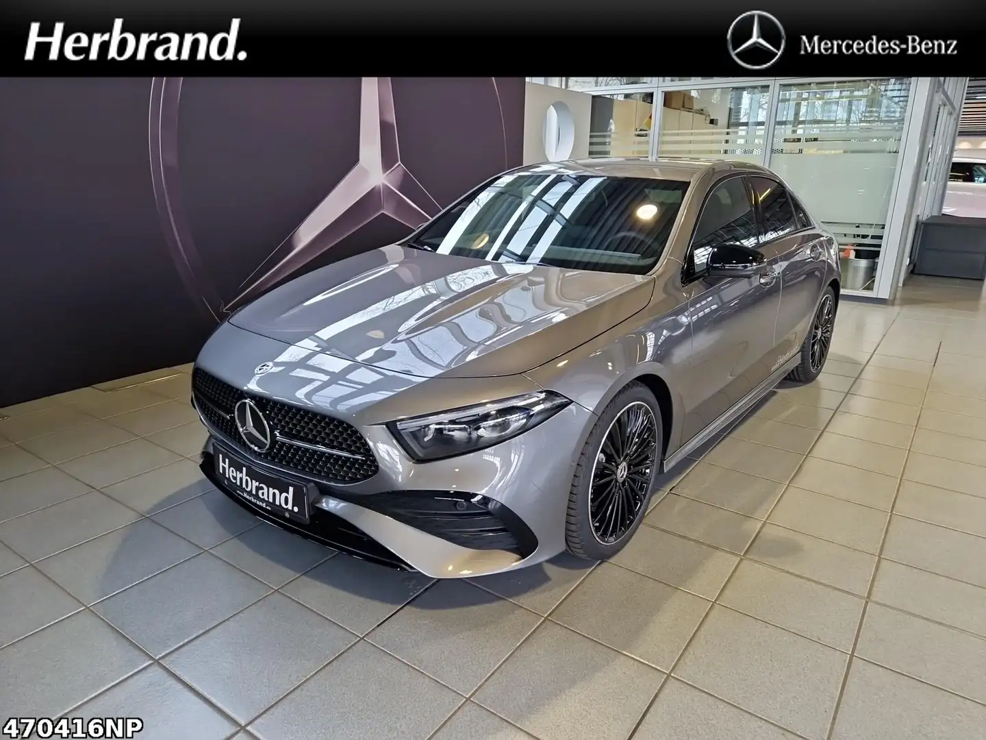 Mercedes-Benz A 220 4MATIC Limo +AMG+MULTIBEAM+NIGHT+FAHRASS+ Grigio - 1