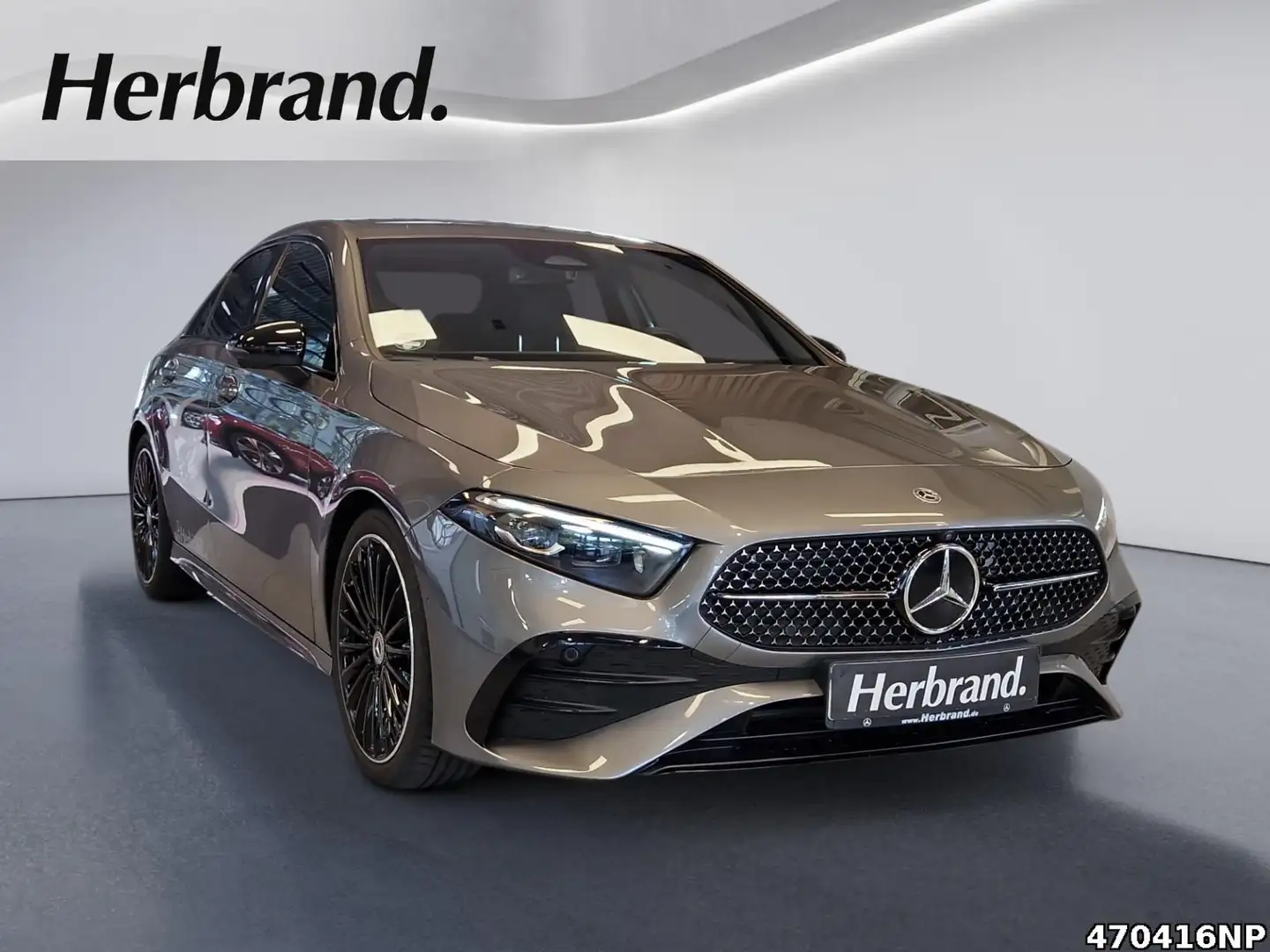 Mercedes-Benz A 220 4MATIC Limo +AMG+MULTIBEAM+NIGHT+FAHRASS+ Gris - 2