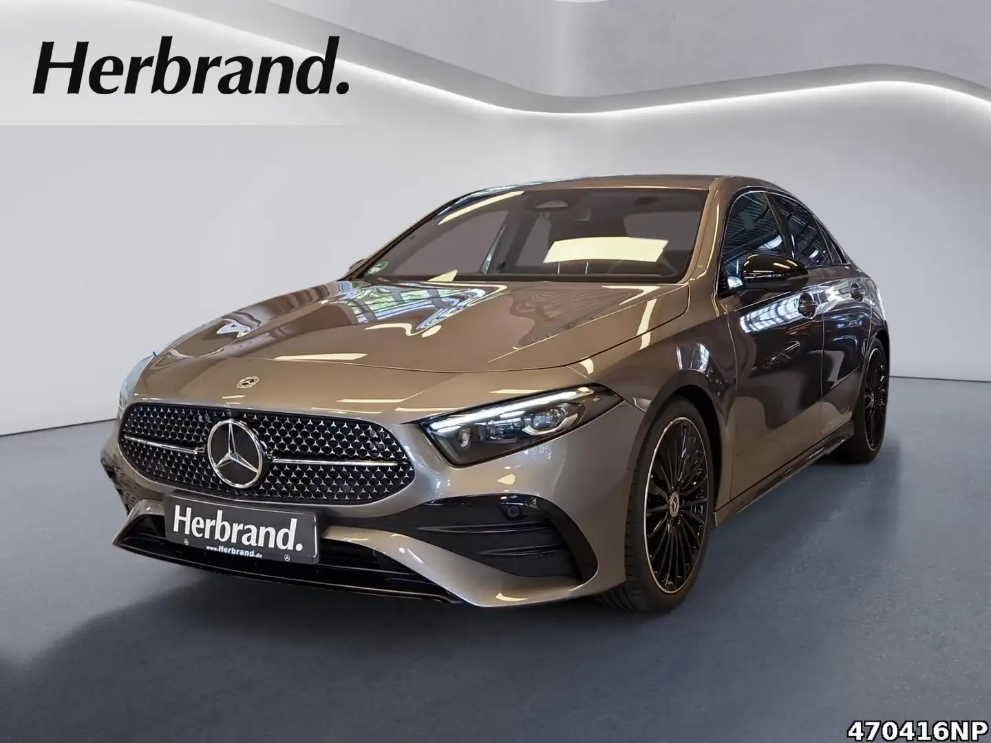 Mercedes-Benz A 220 4MATIC Limo +AMG+MULTIBEAM+NIGHT+FAHRASS+ Gris - 1
