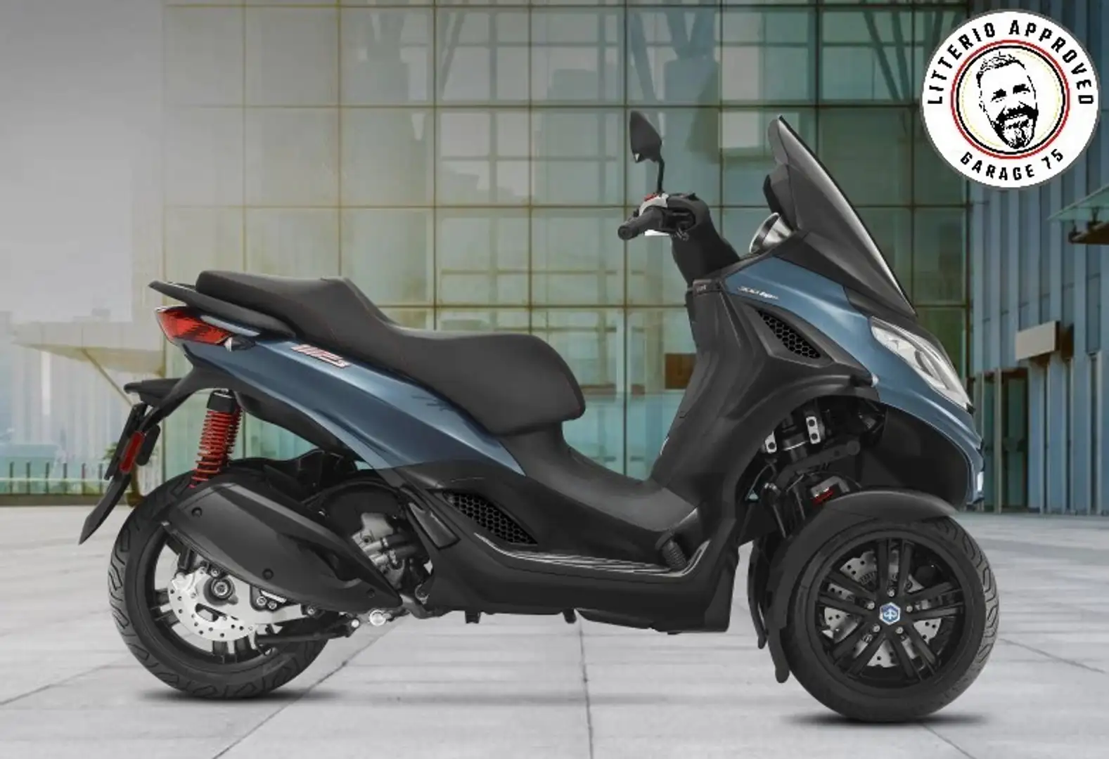 Piaggio MP3 300 Negru - 1