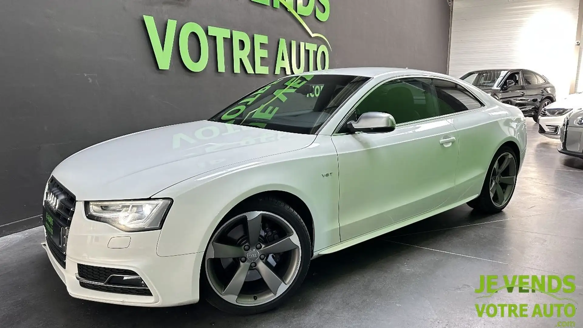 Audi S5 Coupé 3.0 TFSi V6 24V Quattro S-Tronic7 333 cv Boîte auto Blanco - 1