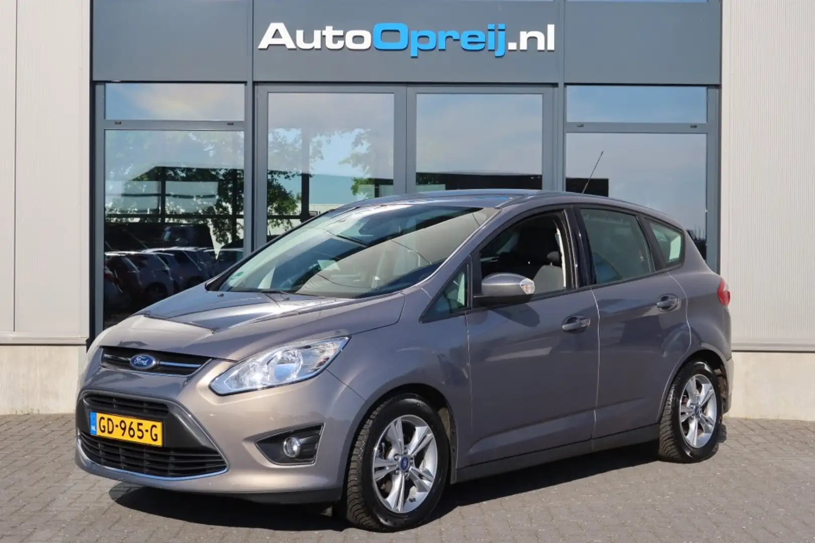 Ford C-Max 1.0 Edition Airco, NAVI, PDC, Trekhaak afnb. Bruin - 1