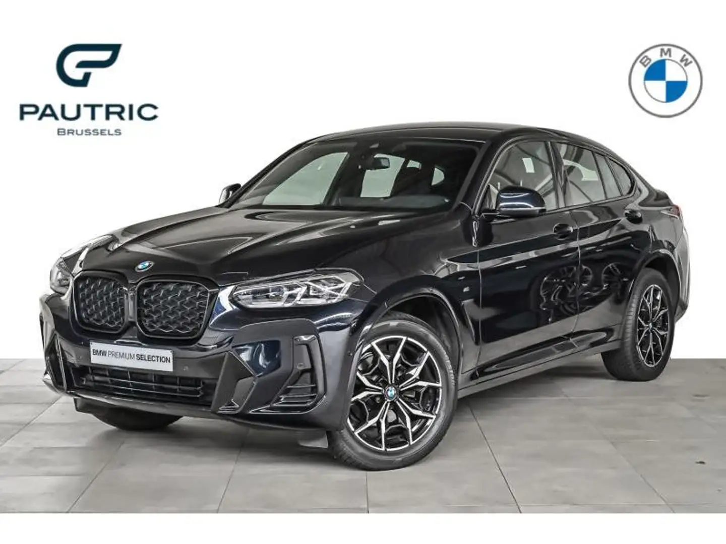 BMW X4 xDrive20i - 2ans/jaar garantie-NEW PRICE:69.205€ Noir - 1