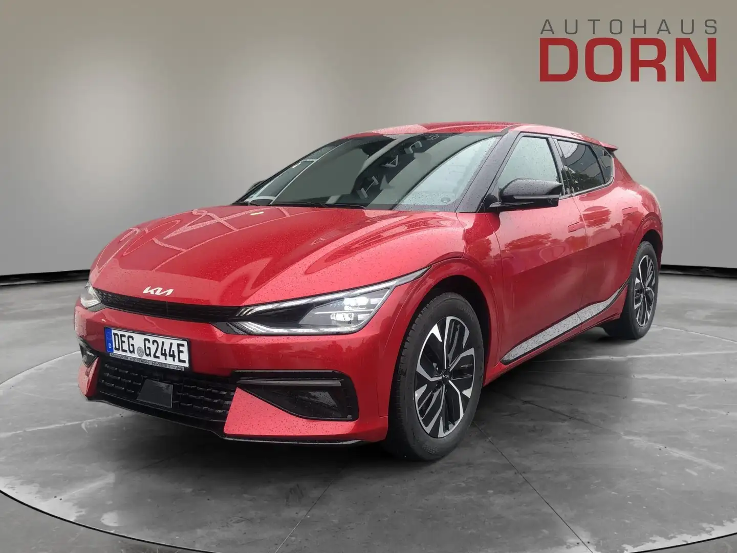 Kia EV6 GT-Line 77,4 kWh Wärmepumpe Rot - 1