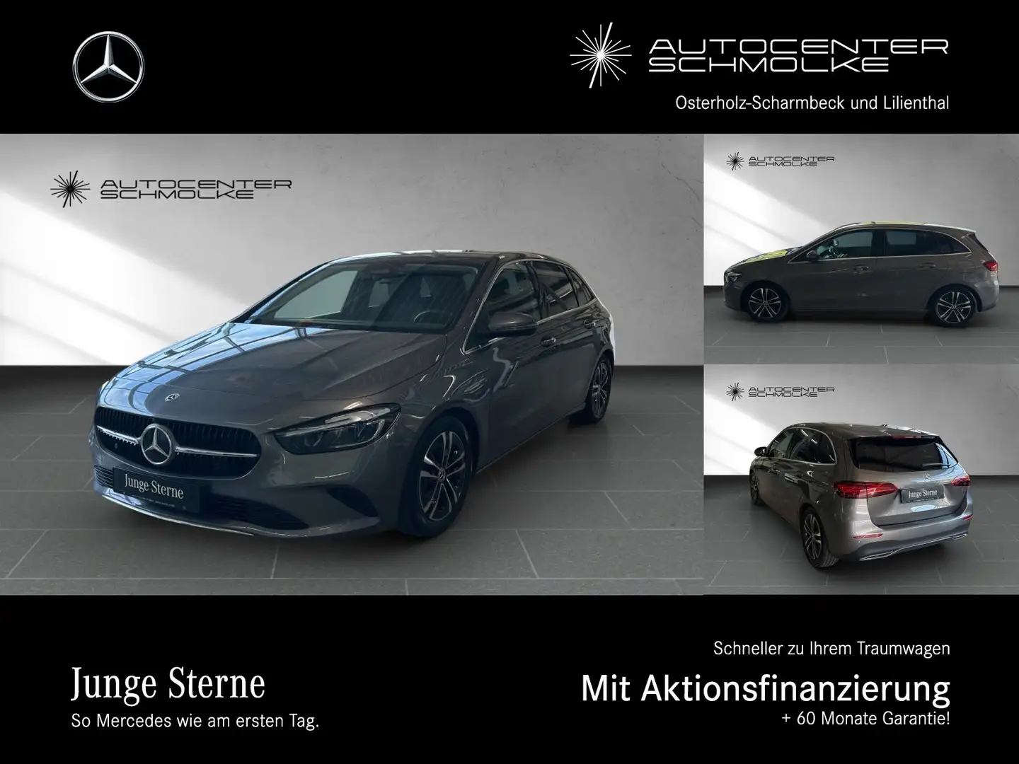 Mercedes-Benz B 200 B 200 PROGRESSIVE ADVANCED*STANDHEIZUNG*WINTERP. Grau - 1