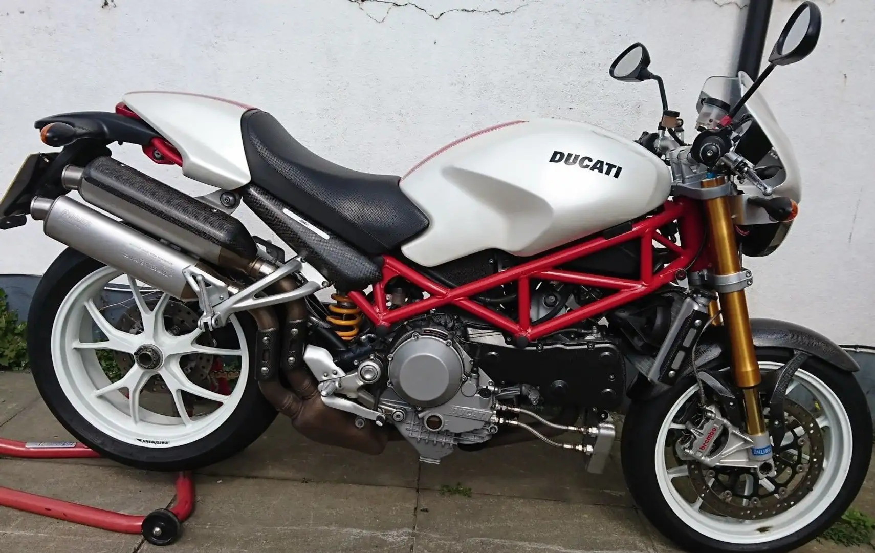 Ducati Monster S4R White - 1