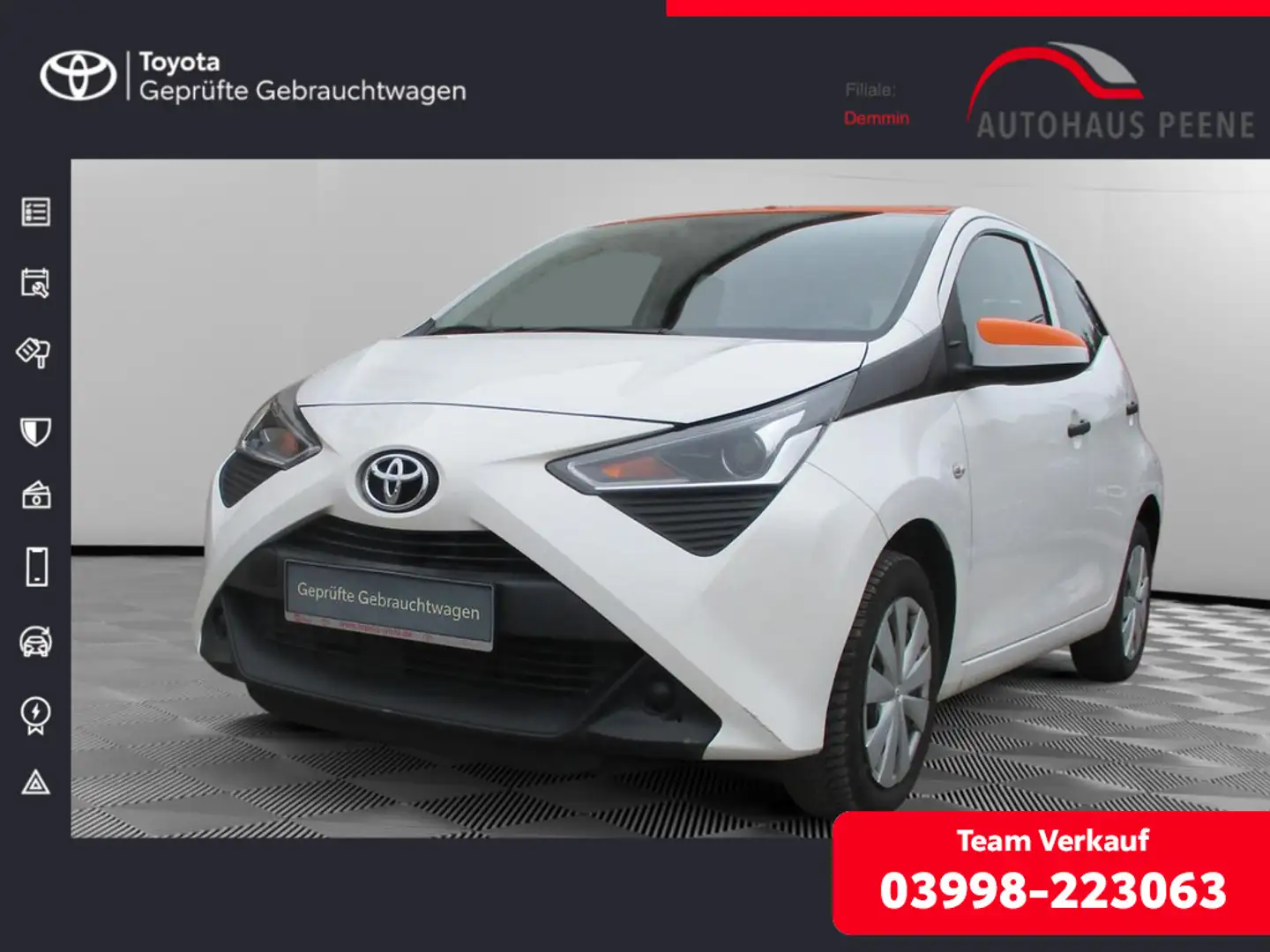 Toyota Aygo X Blanc - 1