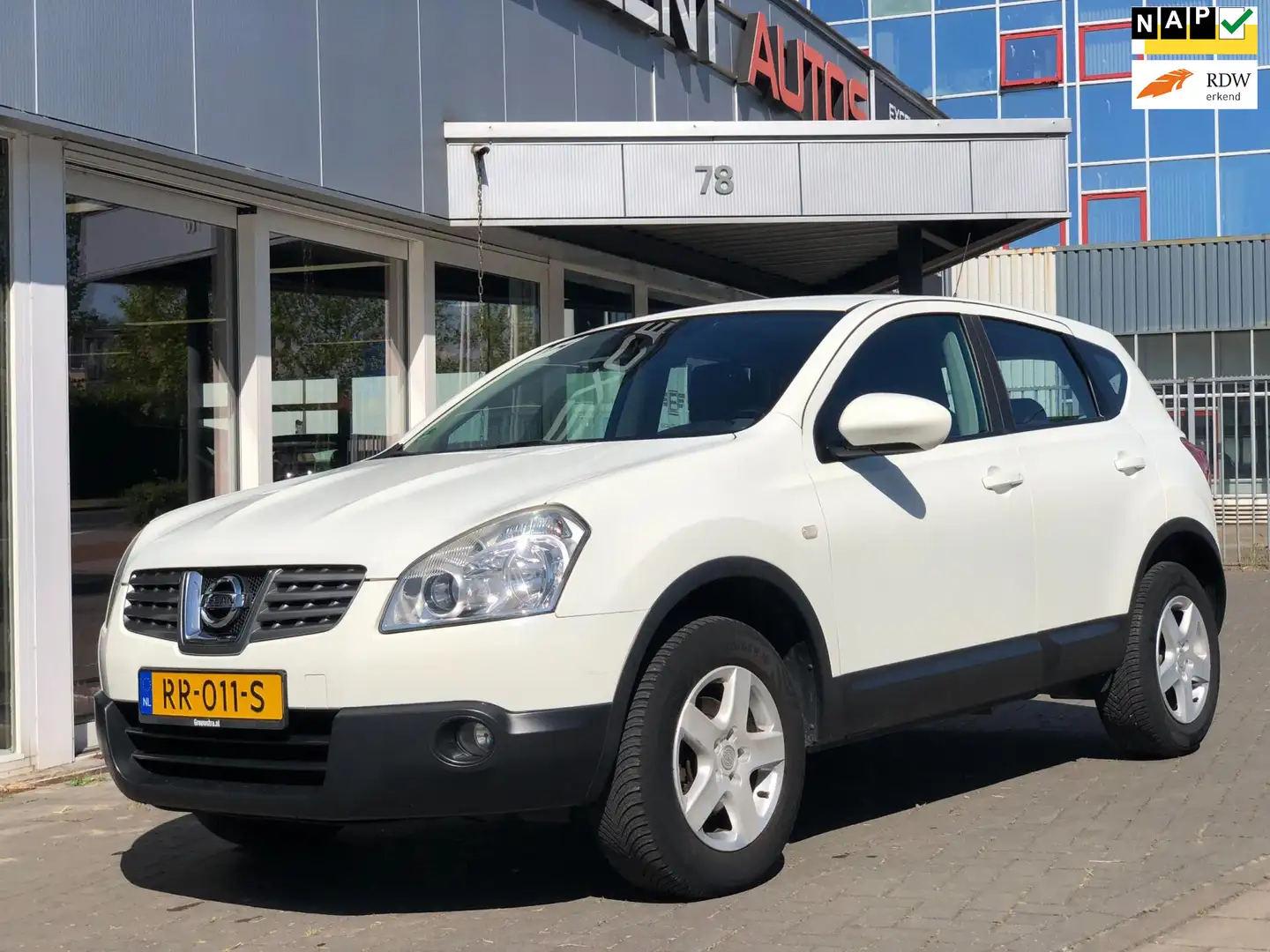 Nissan Qashqai 1.6 Visia - Climaat Control Wit - 1