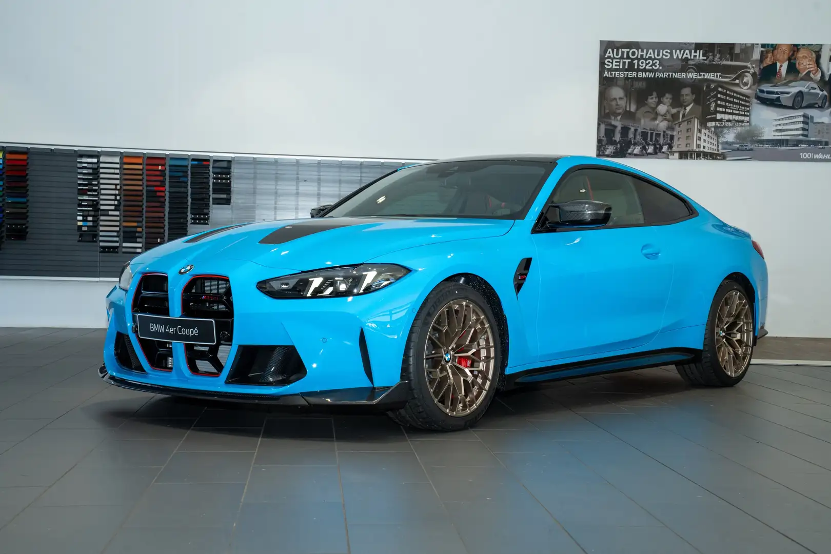 BMW M4 CS Coupé Carbon Keramik Schalensitze M Drive Blau - 2