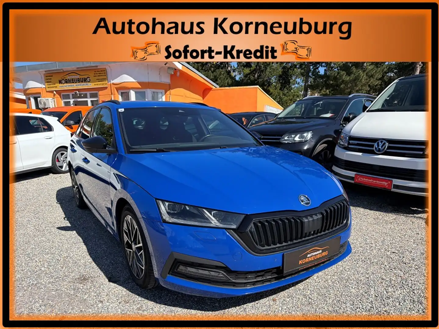 Skoda Octavia 2.0 TDI Style **1.Besitz**360° Kamera **NAVI** Blau - 1