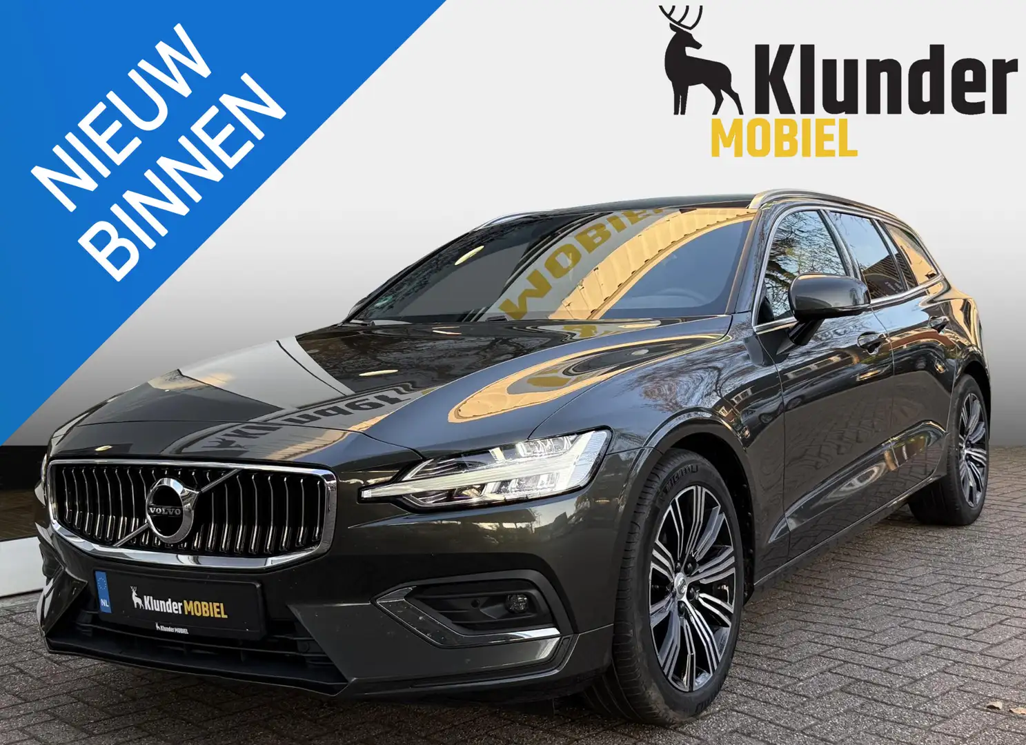 Volvo V60 B5 Inscription Aut. |HarmanKardon|Camera| Grijs - 1