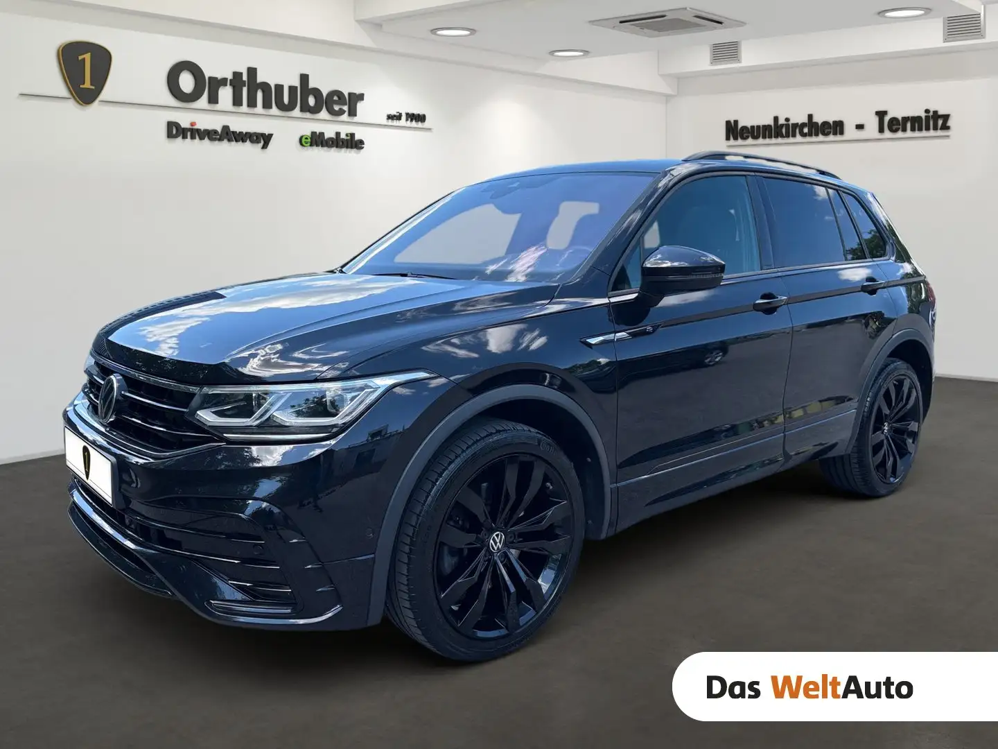 Volkswagen Tiguan R-Line TDI 4MOTION DSG Schwarz - 1