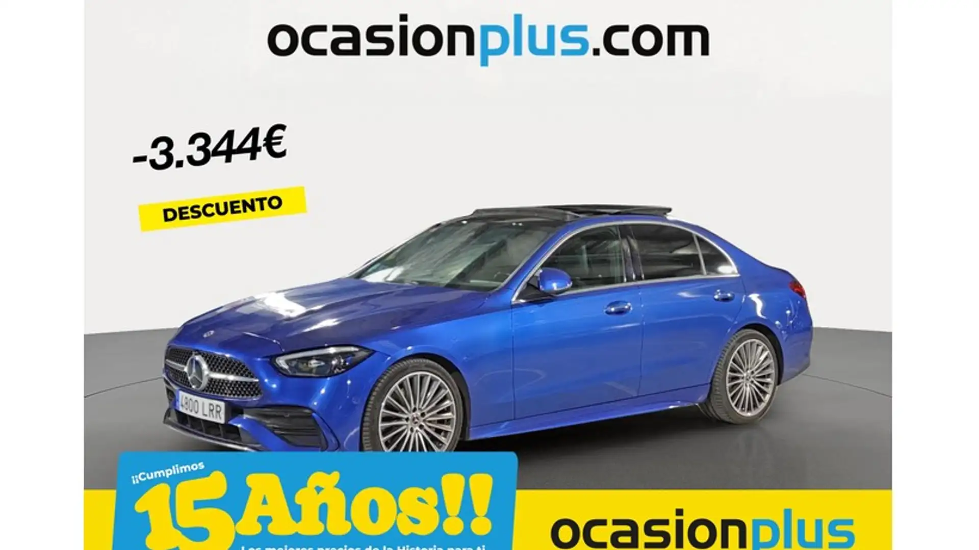 Mercedes-Benz C 220 220d 9G-Tronic Bleu - 1