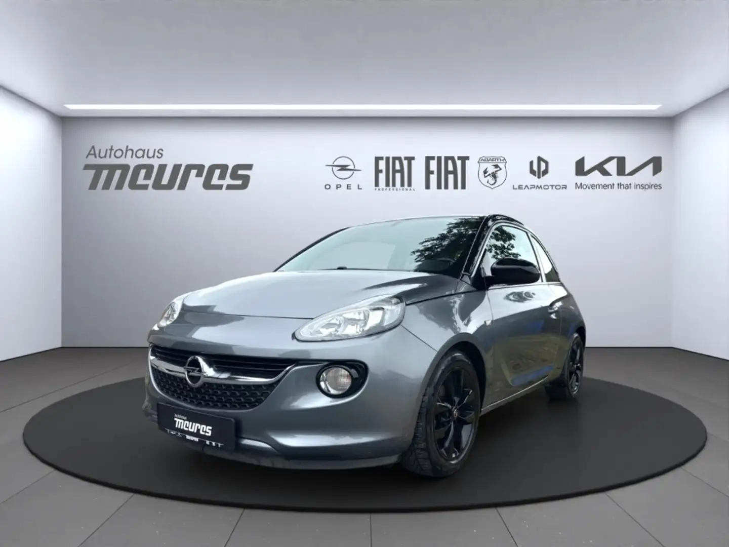 Opel Adam Jam Easytronic 1.4 Apple CarPlay SHZ USB PDC Temp Gris - 1