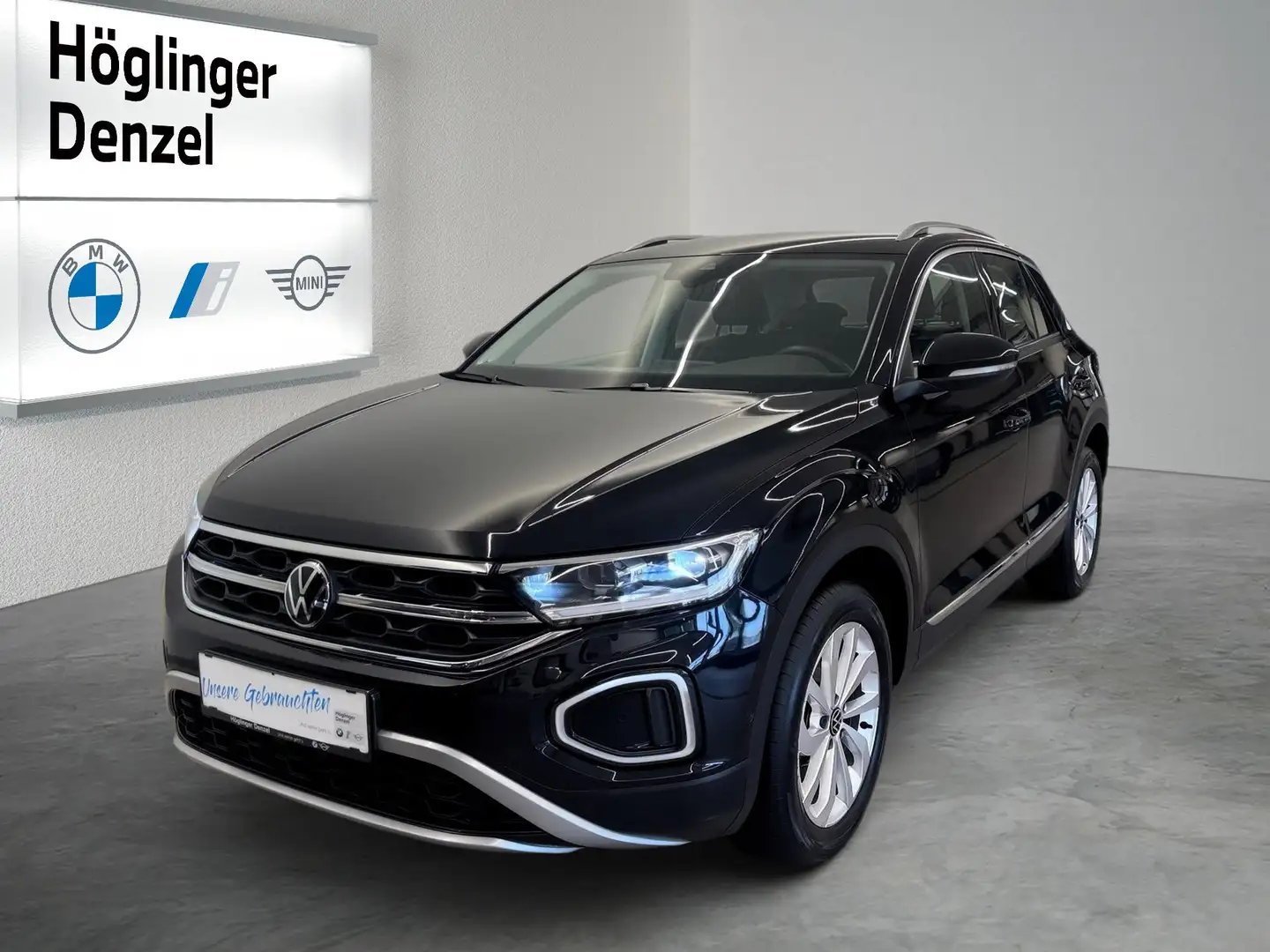 Volkswagen T-Roc 1,5 TSI ACT Style DSG Schwarz - 1