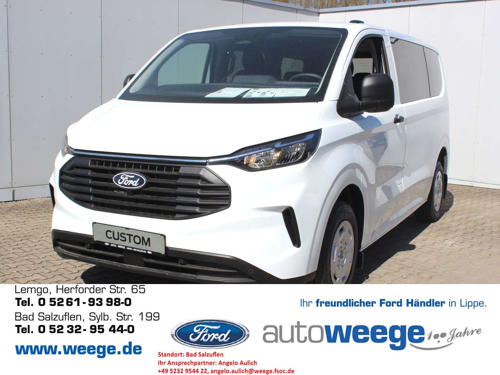 Second hand Ford Transit Custom 