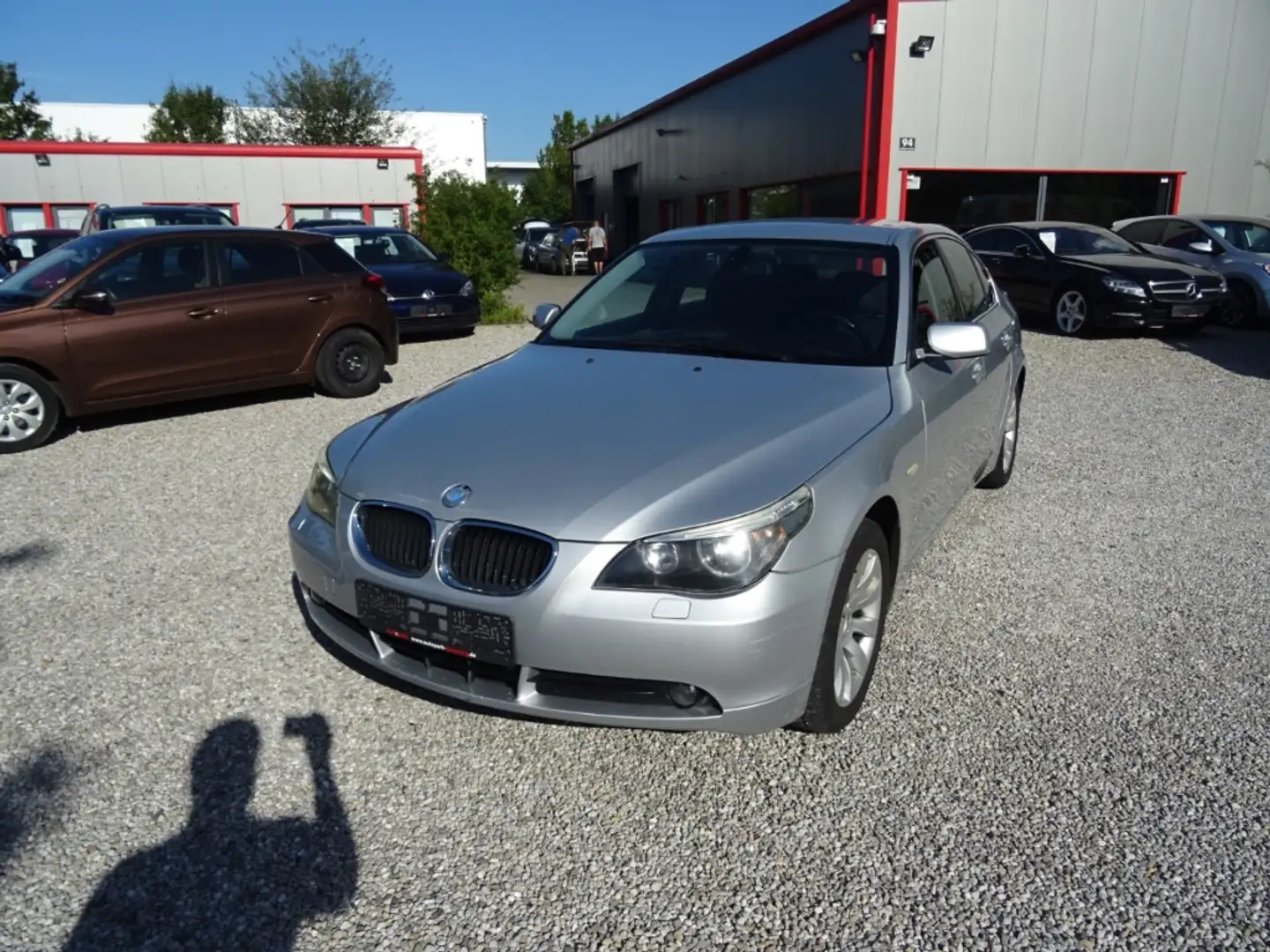 BMW 520 i Klimaautom e-Sitze Temp Regensensor Alu Argent - 1