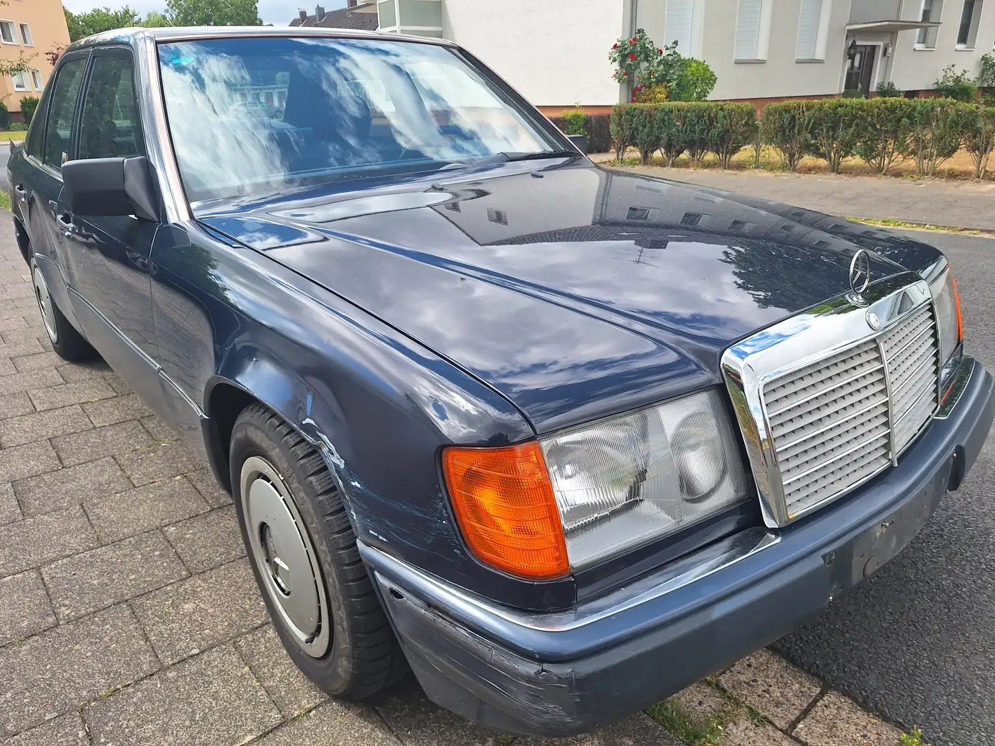 Mercedes-Benz E 200 200 E, W124, 2. Hand, Ex-Rentner, 0 Rost, 248 Tkm Bleu - 2