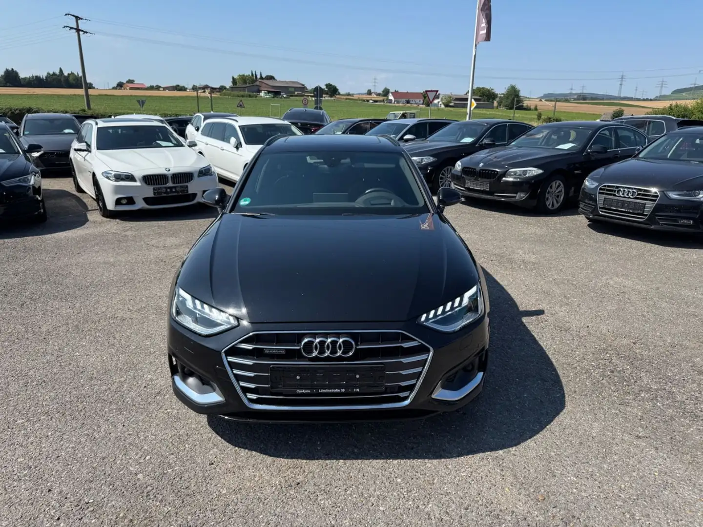 Audi A4 Avant 50 TDI ACC Matrix Pano AHK Virtual B&O Schwarz - 2