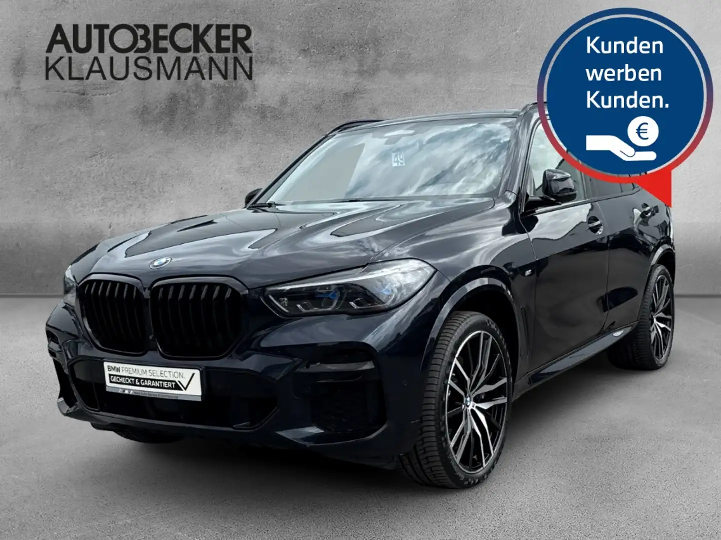 BMW X5 xDRIVE 40d M SPORT LC PROF AHK ACC LASERLICHT Schwarz - 1