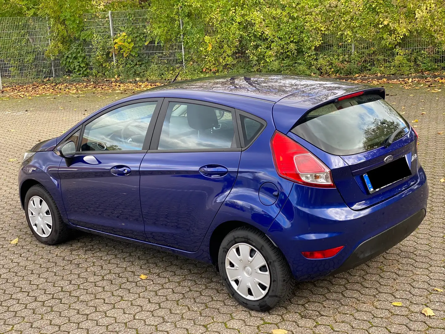 Ford Fiesta Trend 1.25, Klima, Euro6, 49745 km, Sport-Fahrwerk Blau - 2