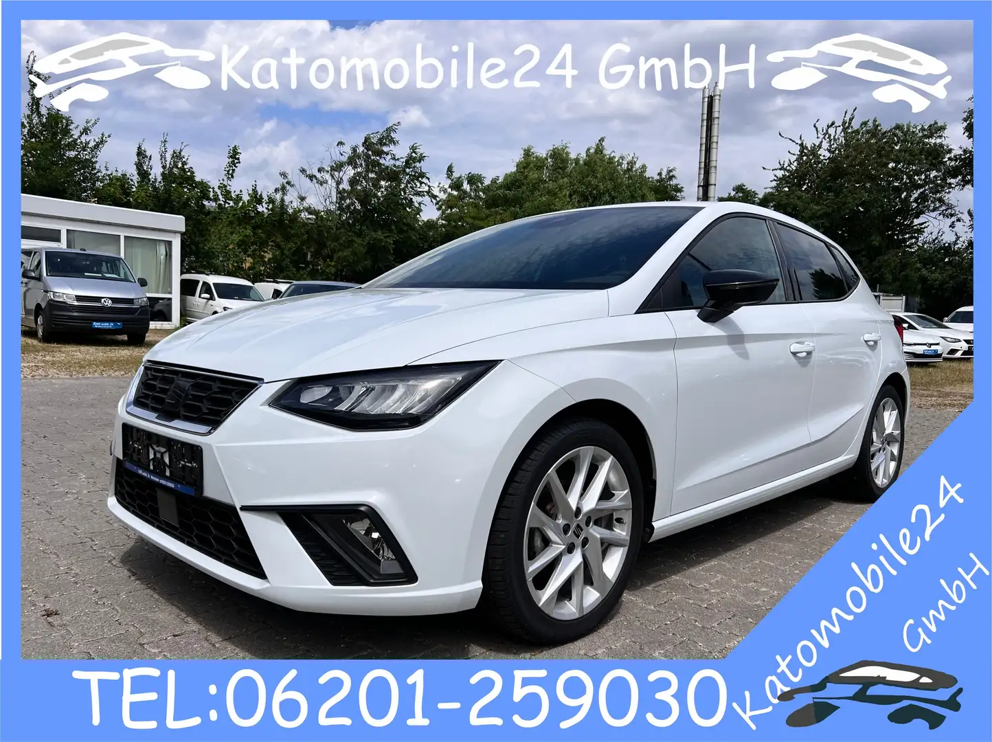 SEAT Ibiza FR 1.0 TSI Full LED Wired&Wireless App-Connect ACC Weiß - 1