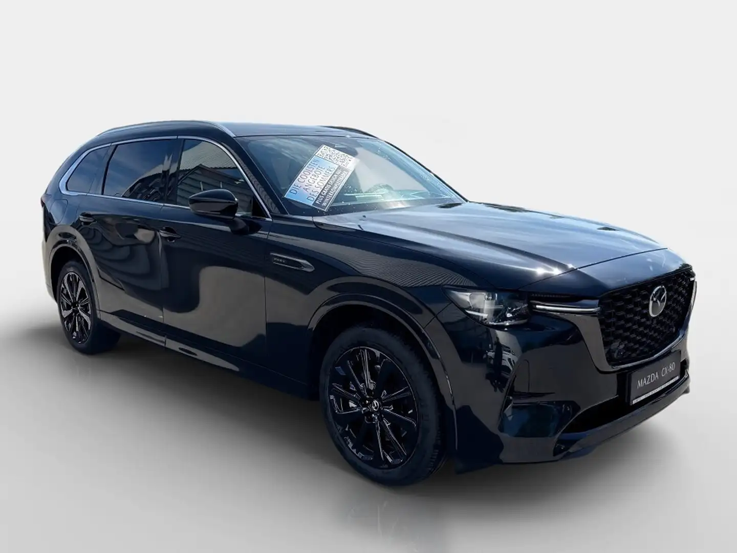 Mazda CX-80 2.5L e-SKYACTIV PHEV AWD Homura Aut. Schwarz - 2