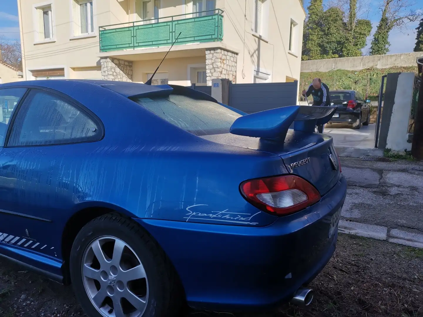 Peugeot 406 coupé diesel plava - 2