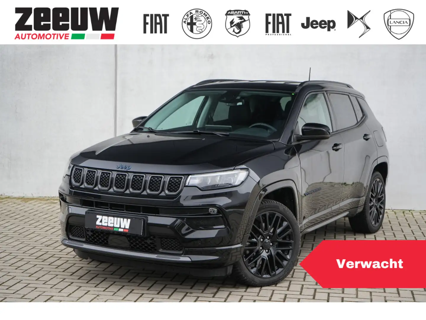 Jeep Compass 4xe 240 PK Hybrid S | Leder | Navi | Winter | Came Noir - 1
