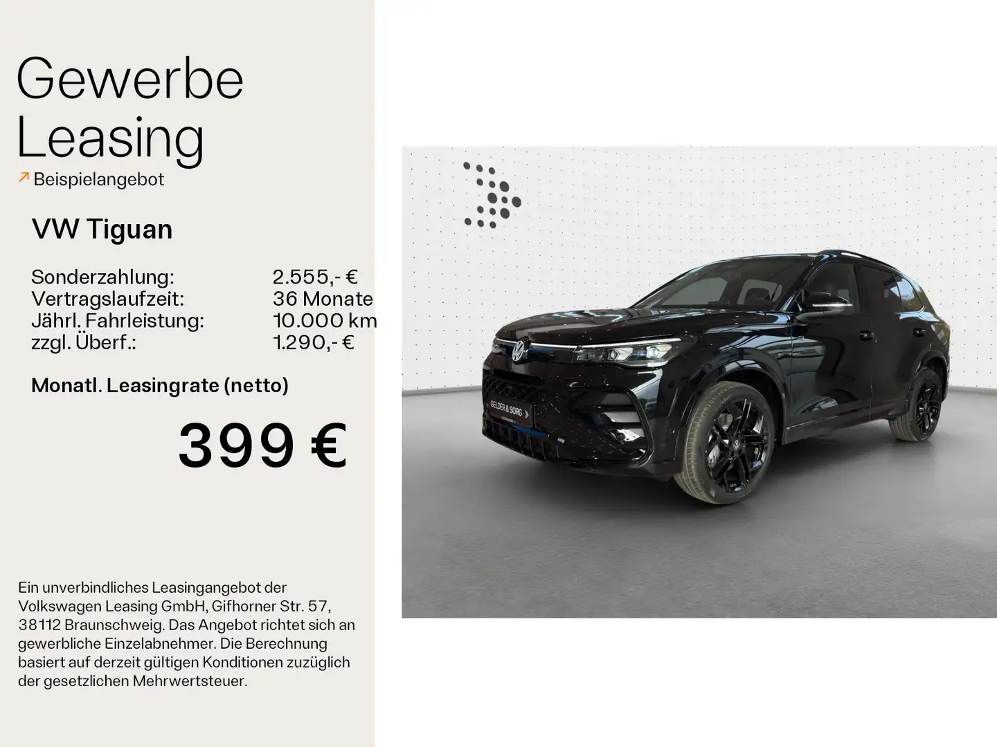 Volkswagen Tiguan R-Line 2.0 TDI 4M AHK*BLACKSTYLE*H&K*PANO Negro - 1