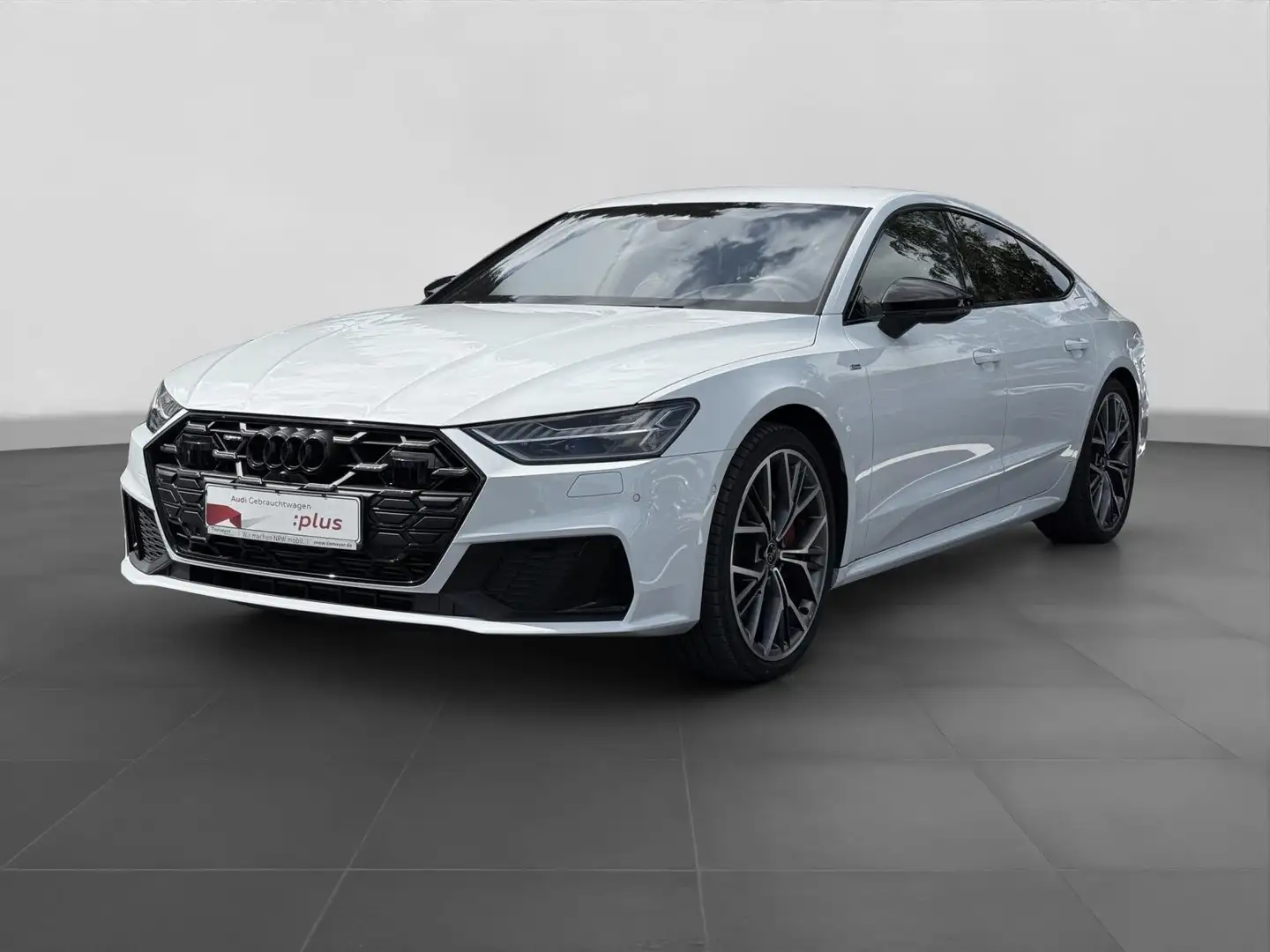 Audi A7 55 TFSIe Q NP114 LM21 HD-MATRIX MAS Blanc - 2