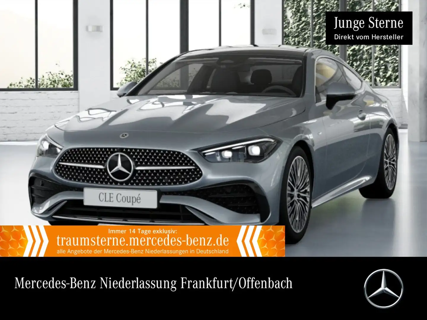 Mercedes-Benz CLE 300 e AMG+PANO+360+BURMESTER+TOTW+KEYLESS+9G Negro - 1