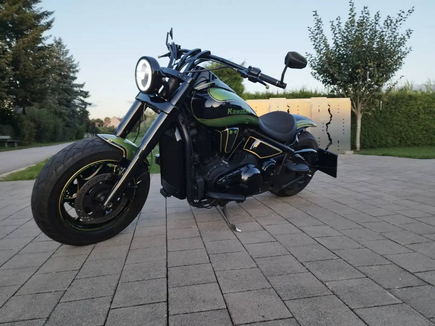Kawasaki VN 2000 keine Harley Чорний - 1
