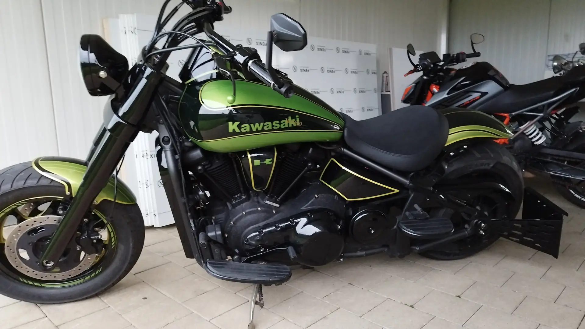 Kawasaki VN 2000 keine Harley Чорний - 2