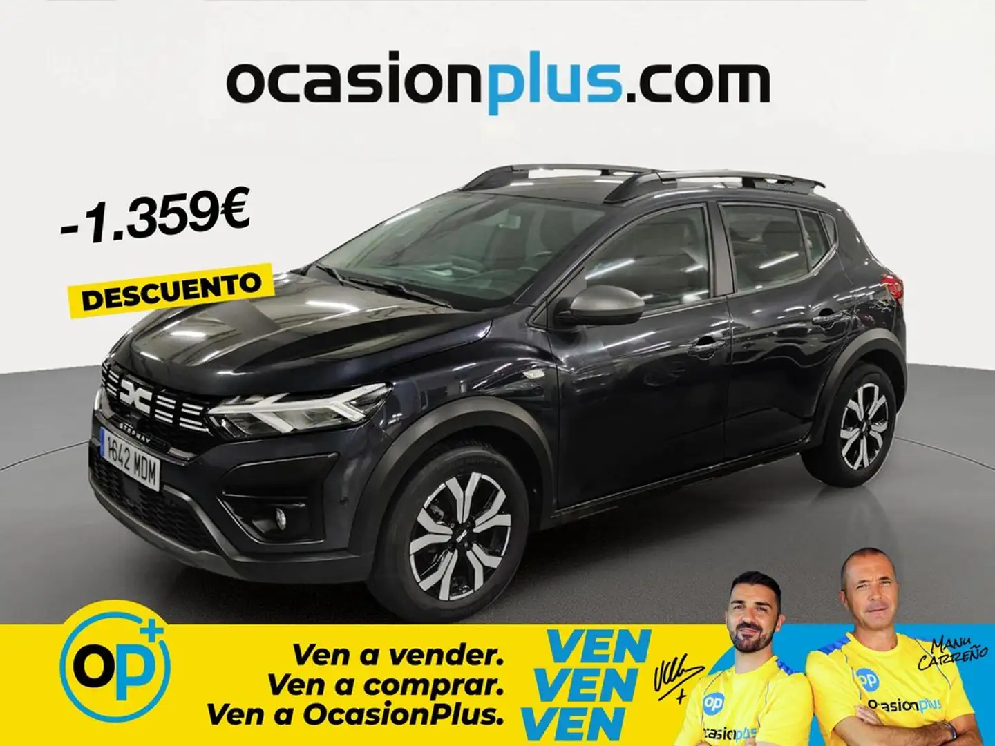 Dacia Sandero Stepway ECO-G Expresion Go 74kW Negro - 1