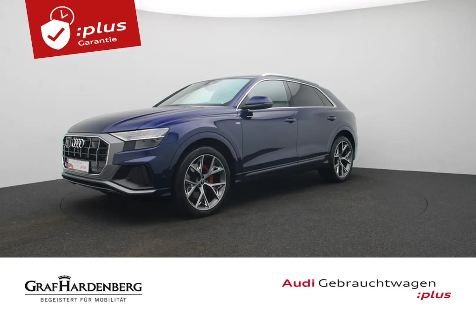 Audi Q8 50 TDI quattro S line Matrix Navi B&O Pano Blau - 1