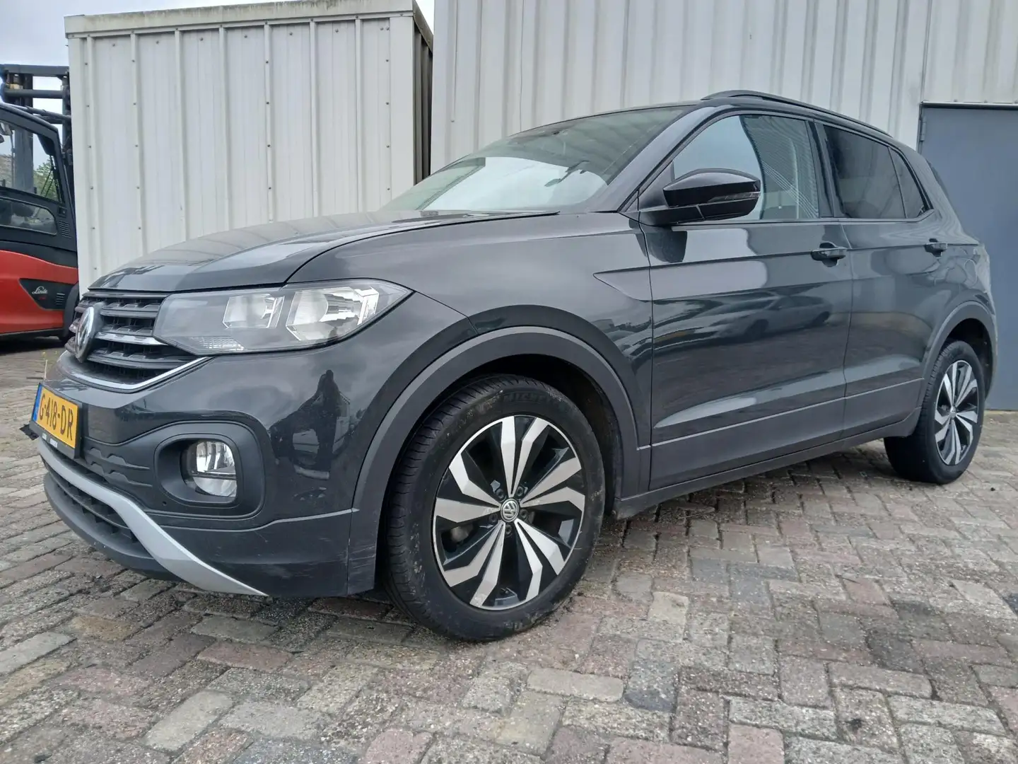 Volkswagen T-Cross 1.0 TSI Life SCHADEAUTO!!! Grijs - 2
