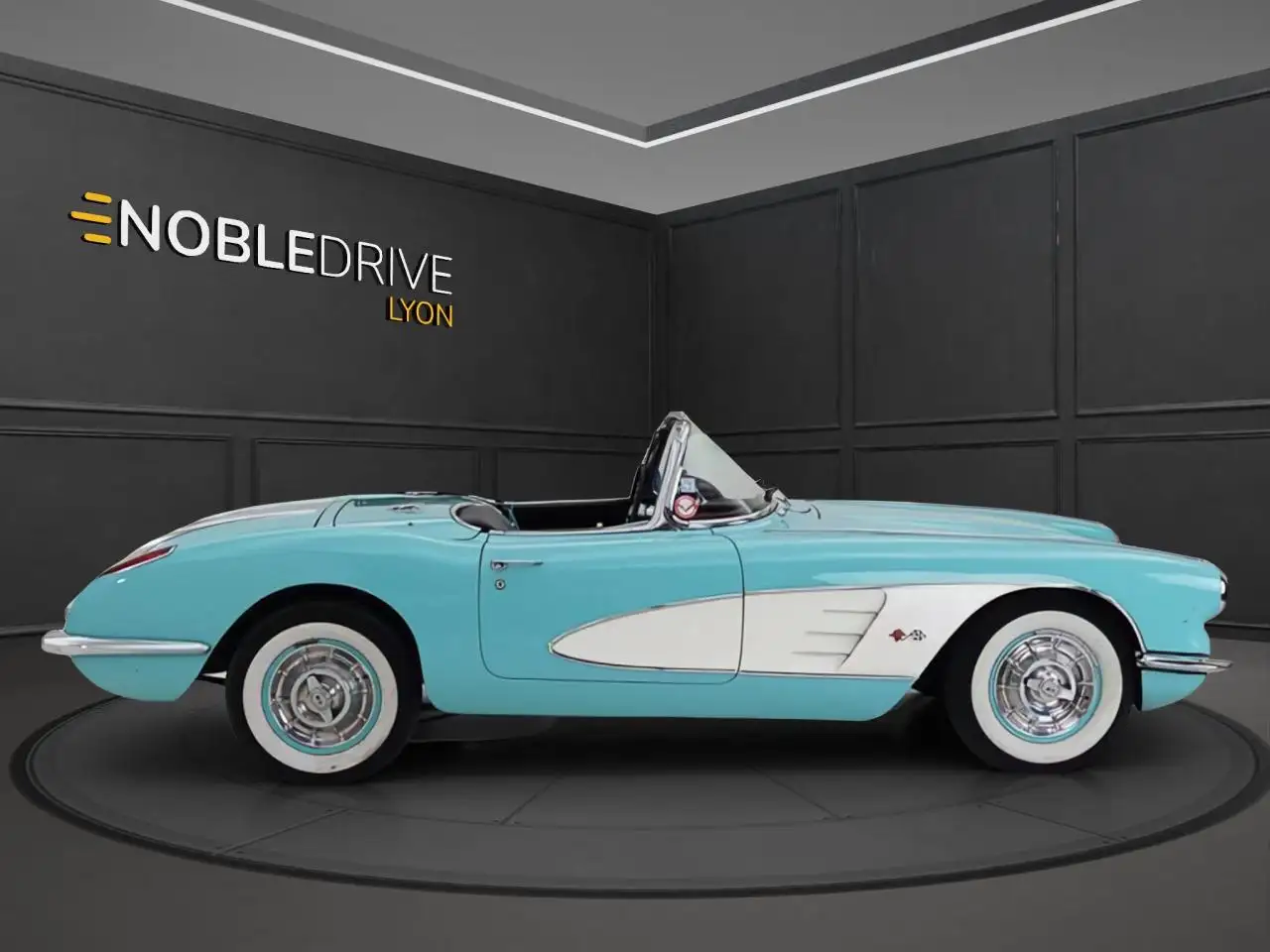 Corvette C1 CONVERTIBLE - ETAT EXCEPTIONNEL - BVM - 233cv, foto 6