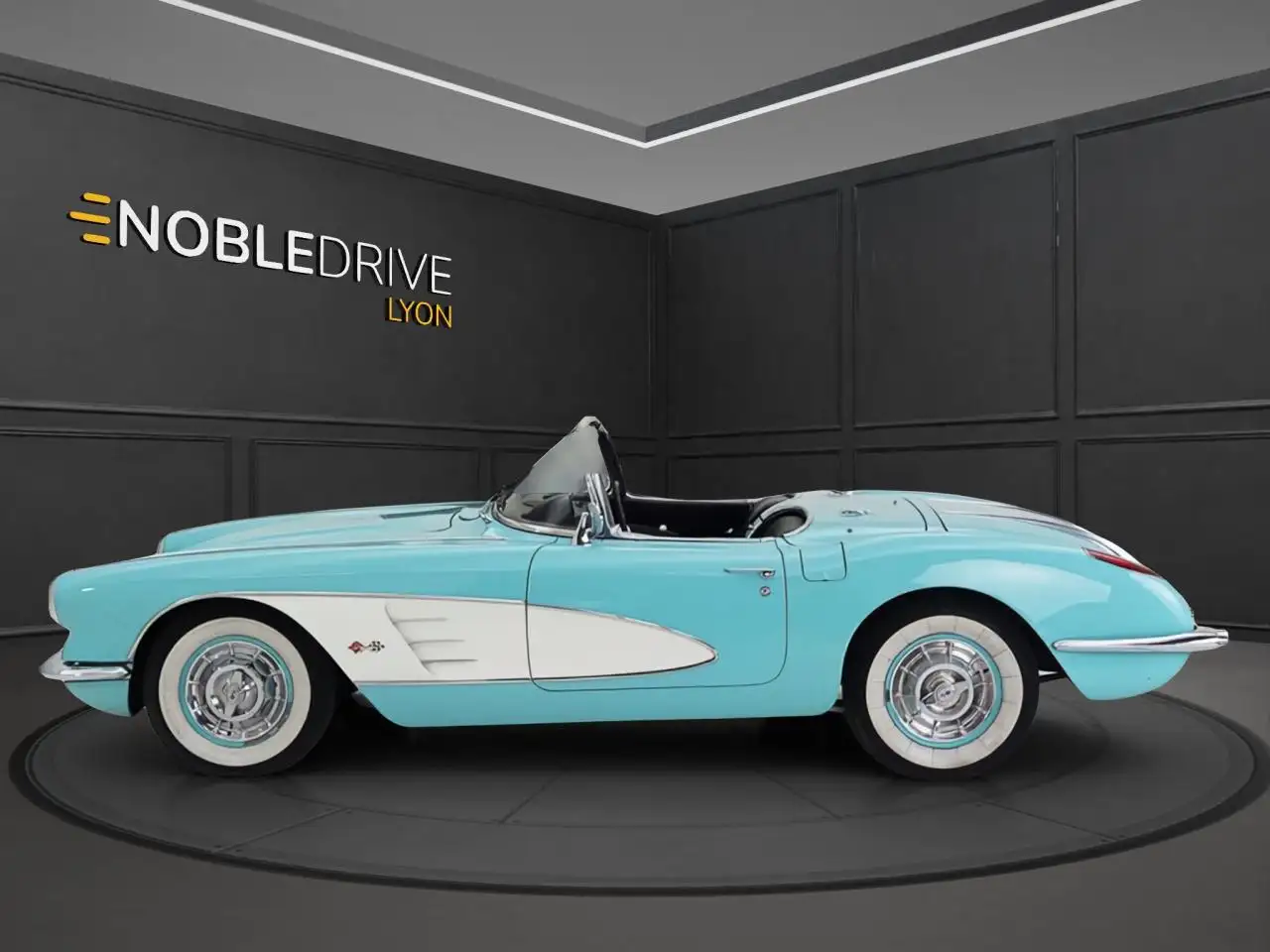 Corvette C1 CONVERTIBLE - ETAT EXCEPTIONNEL - BVM - 233cv, foto 3